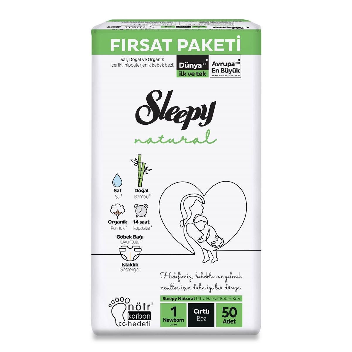 sleepy-natural-firsat-paketi-bebek-bezi-yenidogan-50li